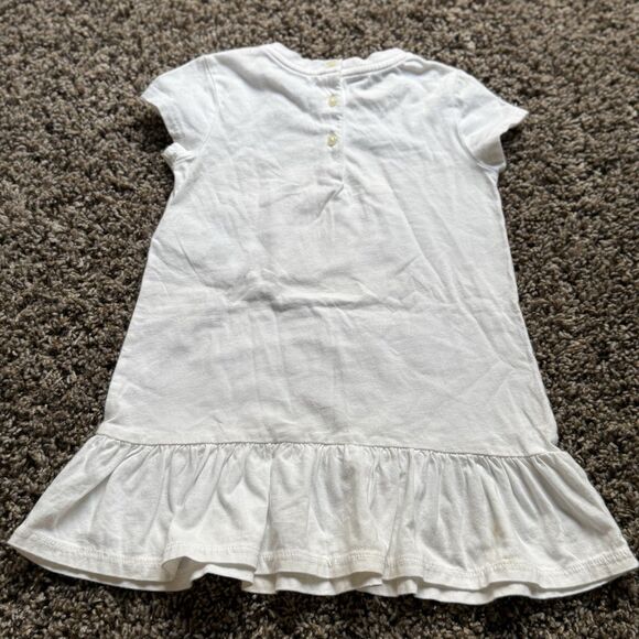 Polo Bear Ralph Lauren Size 18 Months White Dress - Picture 4 of 6